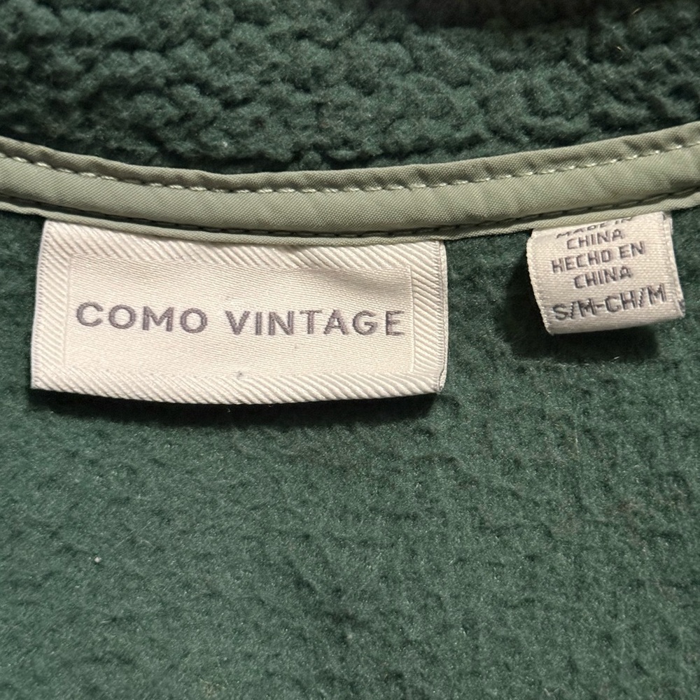 Como Vintage Green Jacket